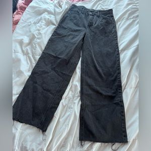 Old Navy extra high rise wide leg jeans